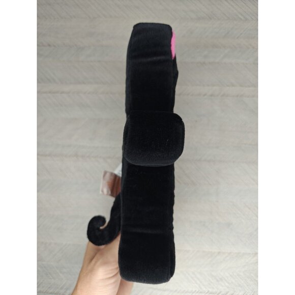 Russ Berrie Black Cat 9" Plush Halloween Stuffed Animal Embroidered New With Tag - Picture 7 of 7